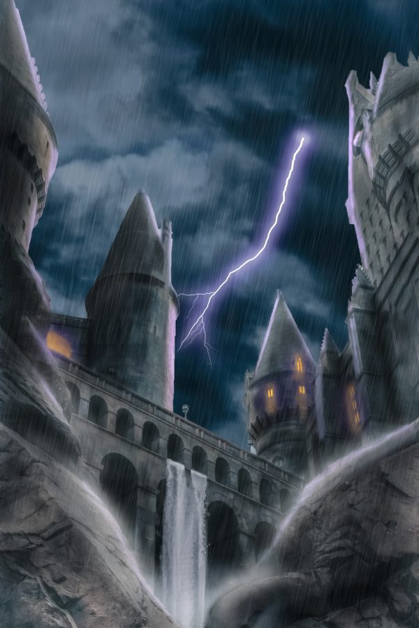 castle in the storm